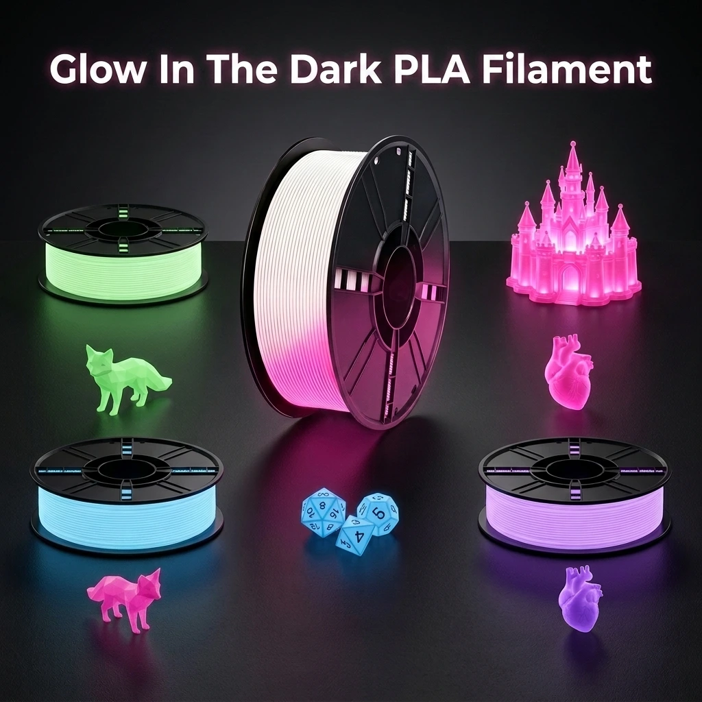 Filament PLA · Świecący w ciemności · 1.75mm · 1kg