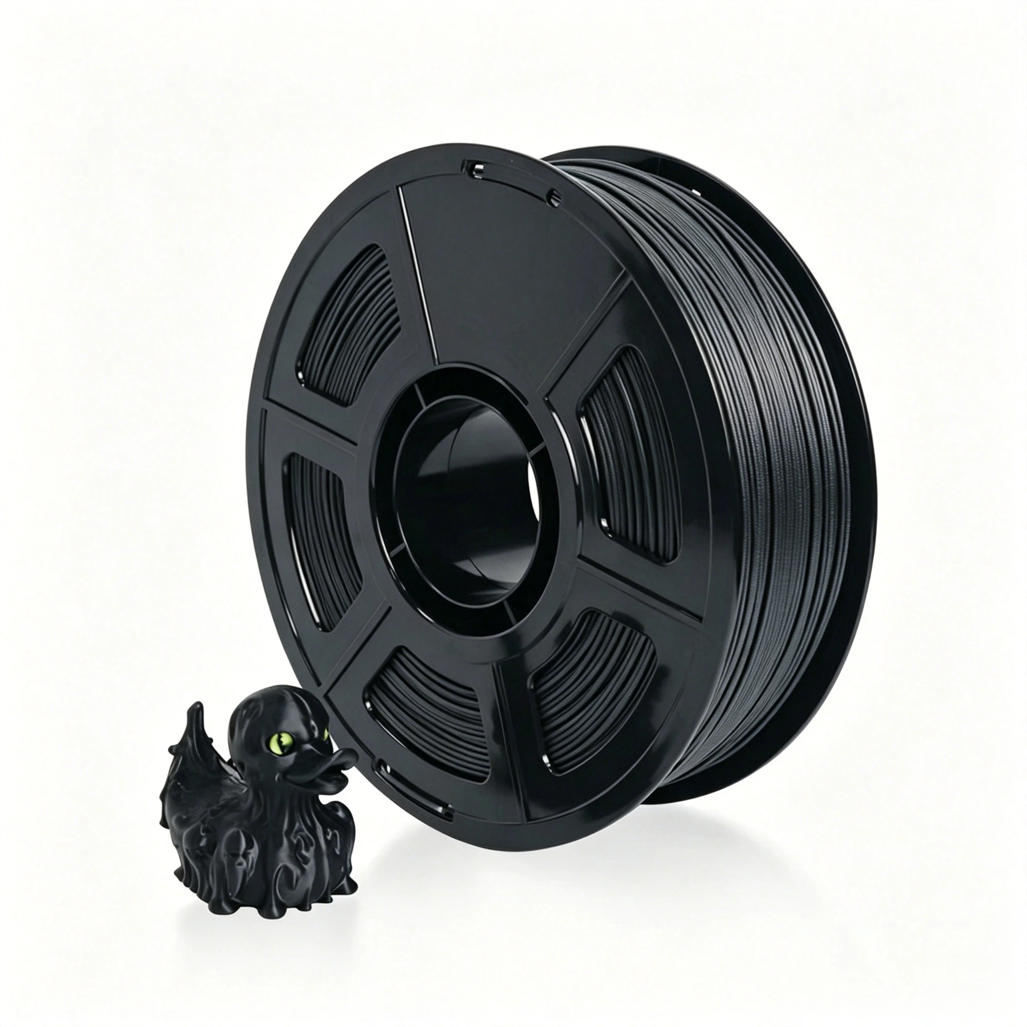 Филамент ABS-CF · Чёрный · 1.75mm