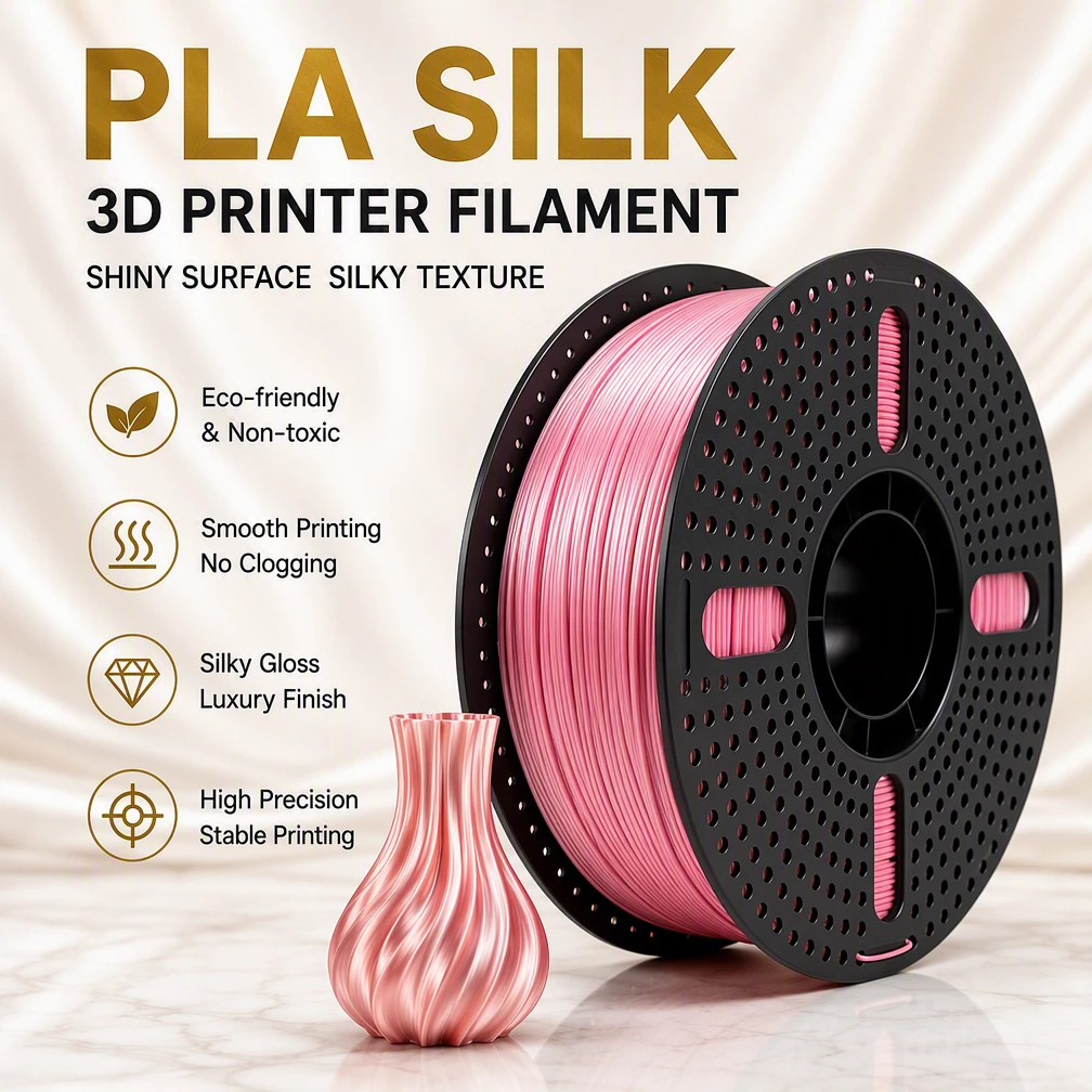 Filamento PLA · Seta · 1.75mm · 1kg