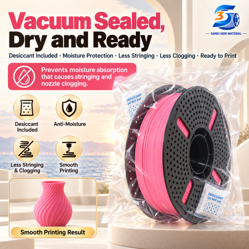 Vacuum-packed SANDI filament